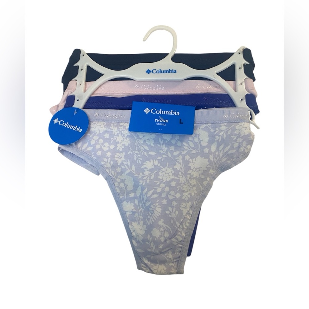 Columbia 5 Pack Thong String Panties